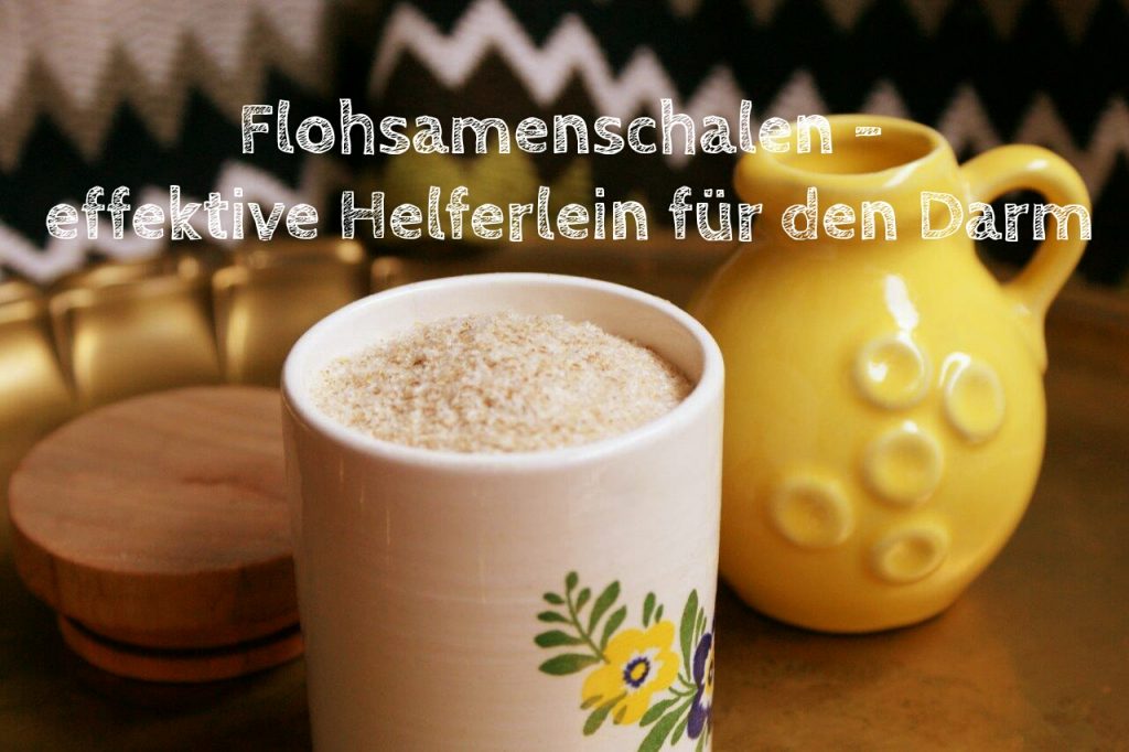 Flohsamenschalen - effektive Helferlein für den Darm