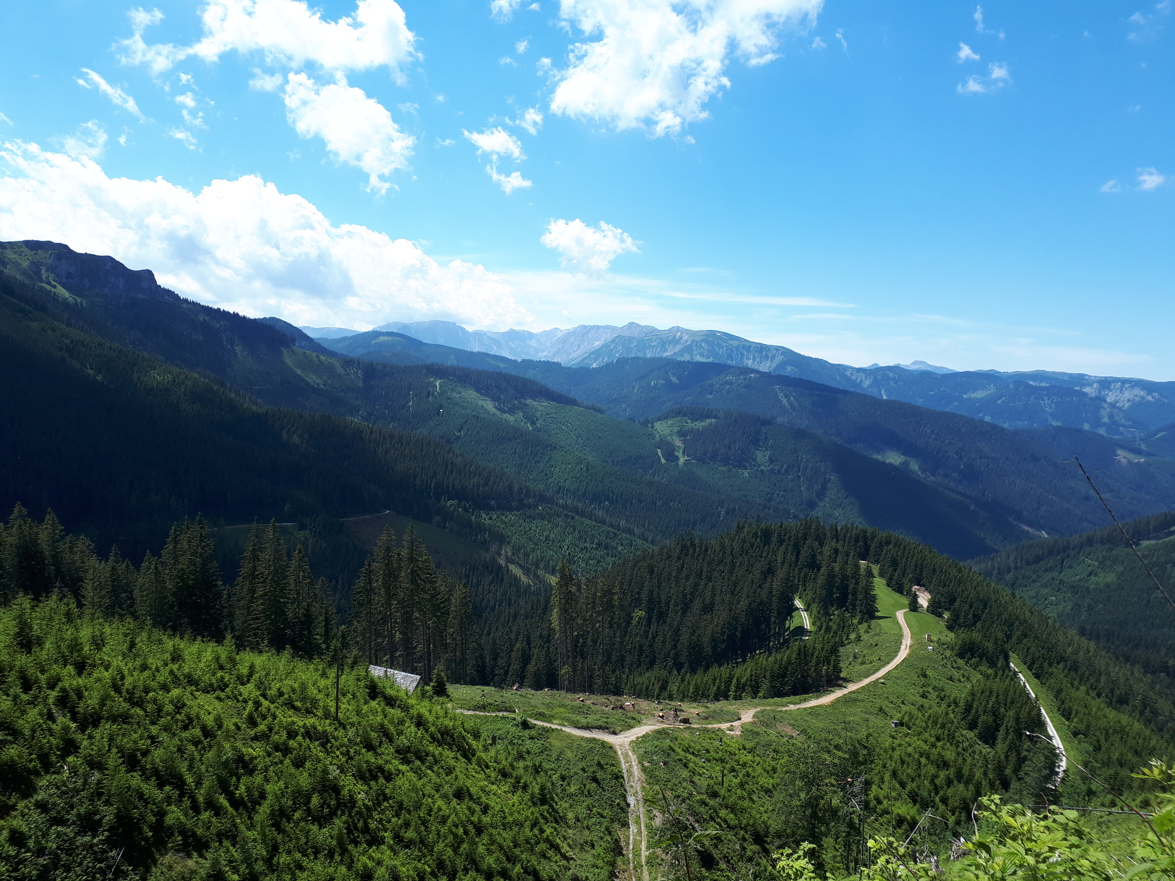 Blick auf den Hochschwab